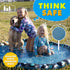 SplashEZ Non Slip Splash Pad for Kids and Dogs, 69’’ Extra Large Sprinkler for Summer Water Fun