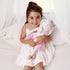 Perfectto Design Bunny Ballerina Plush Toy Doll for Girls - Cute Dress Up Set Gift for 3-9 Year Old