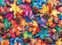 Colorful Fall Leaves and Pine Cones Jigsaw Puzzle, 1000 Pieces, Nature Theme,