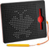 Magnetic Drawing Board for Toddlers & Kids - Toddler Doodle & Sketch Toys, Includes Magnet Stylus Pen and Beads for