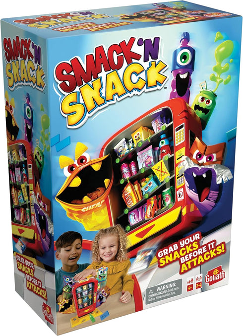 Goliath Smack 'N Snack Game - Collect Snacks Before Monsters Attack! for Ages 4 and Up, 2-4 Players
