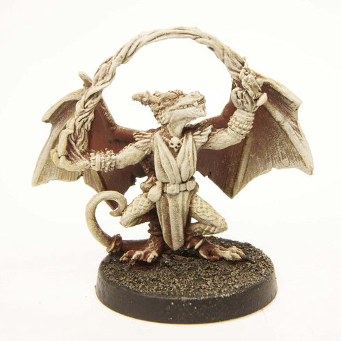 Stonehaven Kobold Mage Lord Miniature Figure for 28mm Scale Table Top War Games - Made in USA