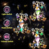 11'' Hopearl LED Musical Plush Leopard Lighting Up Cheetah Stuffed Animal Panther Floppy Night Lights Glow in The Dark