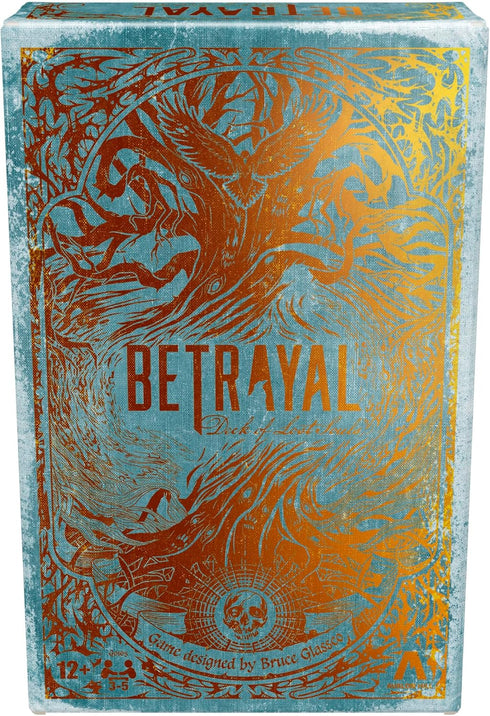 Betrayal Deck of Lost Souls Card Game | Tarot-Inspired Secret Roles Game | Ages 12+ | 3 to 5 Players | 20 Mins
