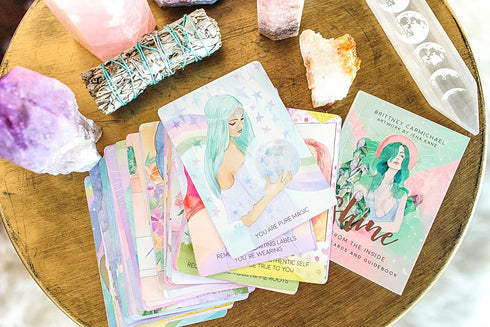 A 44-Card Deck and Guidebook: Shine from The Inside Oracle