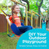Playset, Set Jungle Gym Kingdom Playground Accessories - Pirate Ship Telescope for Kids - Plastic Attachment