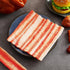 6 Pack Lewtemi Fake Bacon Toy Fidget Stretchy Sensory Toy Food Bacon Fidgets Play Bacon Toys for Kids Stress Anxiety