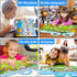 Reusable Sticker Books for Toddlers - Farm Stickers for Kids, Travel Essentials Toy for Ages 1-3