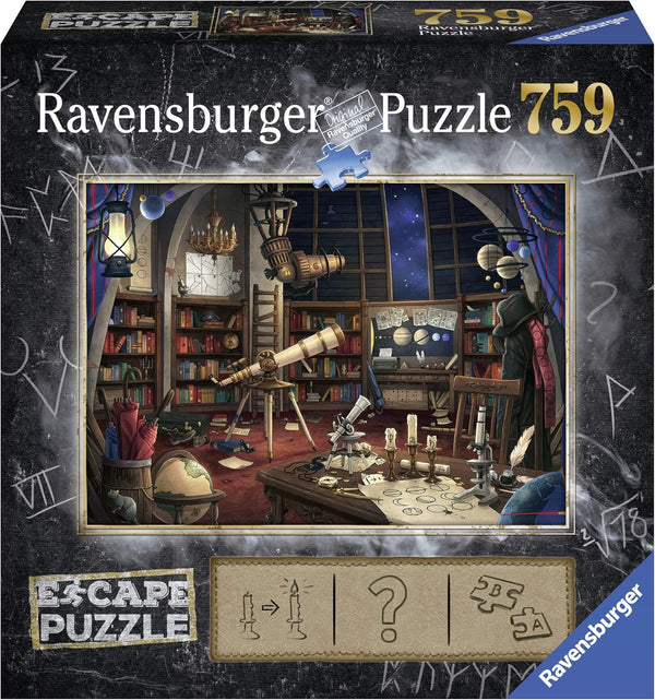 Ravensburger Escape Puzzle - Space Observatory 759 Piece Jigsaw for Kids and Adults Aged 12 and Up