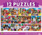 MasterPieces Jigsaw Puzzle 12-Pack Bundle Set, Fun for Adults and Family, Wild