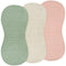 Hahafelt 3 Pcs Changing Pad Liners Fits in Peanut Shape Changing Pad Waterproof