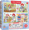 MasterPieces Puzzle Set - 4-Pack 100 Piece Jigsaw Puzzle for Kids - Raggedy Ann 4-Pack