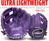 Franklin Sports Kids Baseball Glove + Foam Ball Set, Meshtek Youth Teeball Gloves for Kids + Toddlers, 9.5" Inch
