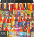 2-Pack of 1000-Piece Jigsaw Puzzles for Adults, Families, and Kids Ages 8 and Up, Perfume and Craft Beer Bottles