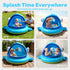 Swimming 54" 56" 28",Blow Summer JOYIN Inflatable Shade Kiddie Pool,Whale Baby Pool Tent, Infant Pool for Kids x x Up