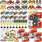 SNLN Race Car Party Favors Birthday Goodie Bags Supplies, Mini Race Car Trophy