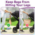 Mommy (2 Pack) Stroller Hooks for Hanging Diaper Bags - Stroller Clip and Stroller Accessories Organizer Hook - Large