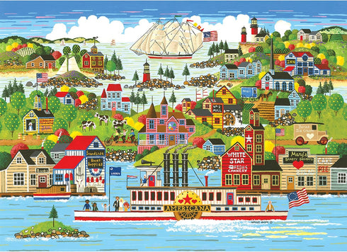 RoseArt Americana 1000 Piece Jigsaw Puzzle for Adults - Home Country Theme