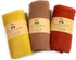 valsonix Set Swaddle Blanket and Hat for Newborn (Coffee)