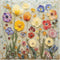 Jigsaw Puzzles for Adults 1000 Pieces, Colorful Pretty Plant Floral Square Challenging