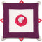 Pavilion Gift Company Lovie Baby Blanket, Grape Jelly, 13"