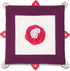 Pavilion Gift Company Lovie Baby Blanket, Grape Jelly, 13"