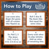 WE Games Mini Shut The Box Game, Wooden 5.5 inches, 9 Number Flip Tiles, Travel Size, Birthday Gifts, Home Decor