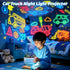 Toddler,2 9 MINGKIDS Kids Night Lights for Bedroom,Project Dinosaurs and Vehicles on Wall or Ceiling,Room Lights