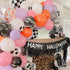 Spooktacular Black & White Halloween Ghost Balloons - 11" (Pack of 48), Premium Quality for Creepy Decor