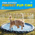 SplashEZ Non Slip Splash Pad for Kids and Dogs, 69’’ Extra Large Sprinkler for Summer Water Fun