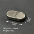T-Conceal EDC Fidget Sliders Fidget Toys Stress Relief for Adults Magnetic Metal Target Push Slider Finger Push Spin