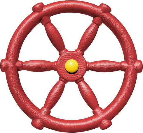 Pirate Ship Steering Wheel for Kids, Jungle Gym Kingdom Swing Set Accessories for Outdoor Playhouse & Backyard Playset