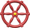 Pirate Ship Steering Wheel for Kids, Jungle Gym Kingdom Swing Set Accessories for Outdoor Playhouse & Backyard Playset