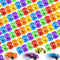 Jerify 144 Pieces Mini Pull Back Car Toys Bulk Friction Powered Colorful Racing Vehicles for Birthday Goodie Bag Fillers