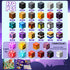 170PCS Blocks,1" 3D Set,SETM 3+ Magnetic Light Up Magnetic Building Blocks, Magnets Cubes for Kids to Build Dark Cave