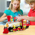 1-6 ArtCreativity Christmas Train Toy Bubble Machine for Kids, Bubble Blower Maker, Bubble Music Train for Kids