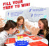36 10-15 8-12 The Lunch Room Family Card Game Fast Paced Food Fight Party Game for Kids & Adults, Fun for Players, Easy