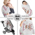 AVIClothes 30inchx40inch, Customized Baby Girl Blanket, Personalized Baby Girl Deer Blankets - Baby Blanket with Name