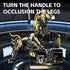 CSNRHG Set Mechanical Horse Building Block Build & Pose with Movable Legs Engaging DIY Model Kit for Kids and Teens