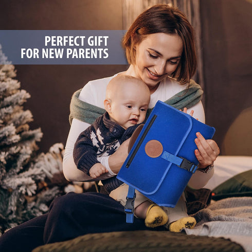 Portable Changing Pad for Baby - Diaper Changing Pad Portable - Waterproof, Foldable and Easy to Clean Travel Baby