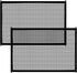 2 Pack Dog Gate, Mesh Baby Gate, 43.3'' X 28.3'' for Stairs & Doorways, No Drilling, 12 Hooks by Lofekea