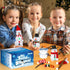9 Pack RoseFog Christmas Crafts, DIY Christmas Snowman Clay for Kids, Build Your Snowman Craft Kit, Modeling Clay Snow