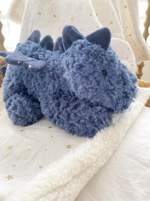 MON AMI Starblaze The Dragon Stuffed Animal – 12”, Adorable Plush Toy, Nursery Room Décor, Great Gift for Kids