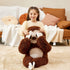 IKASA Giant Sloth Stuffed Animal, 30" Hanging Three Toed Plush Toy, Cute Fluffy Gift for Kids