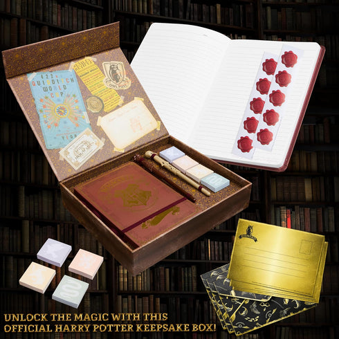 Set Harry Potter Stationary for Kids Teens Adults with Wand Pens Notebook Stickers Sticky Notes School Supplies