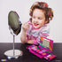 Play22 Real Washable Kids Makeup Palette for Girls, My First Princess Set with Blushes, Eyeshadows, Lip Glosses