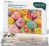 Keeping Busy Dementia Puzzles for Seniors, Cupcake 63 Piece Puzzle, Color Coded with Templates