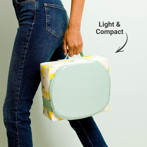 by BabyToLove BabyToLove Easy Up Baby Booster Seat | Lightweight On The Go and Easy to Carry | Foldable Toddler Booster