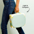 by BabyToLove BabyToLove Easy Up Baby Booster Seat | Lightweight On The Go and Easy to Carry | Foldable Toddler Booster