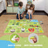 92 3-8 BONNYCO Felt Board for Toddlers with Animal Farm Figures. Montessori and Sensory Toys, Birthday Gifts for Kids